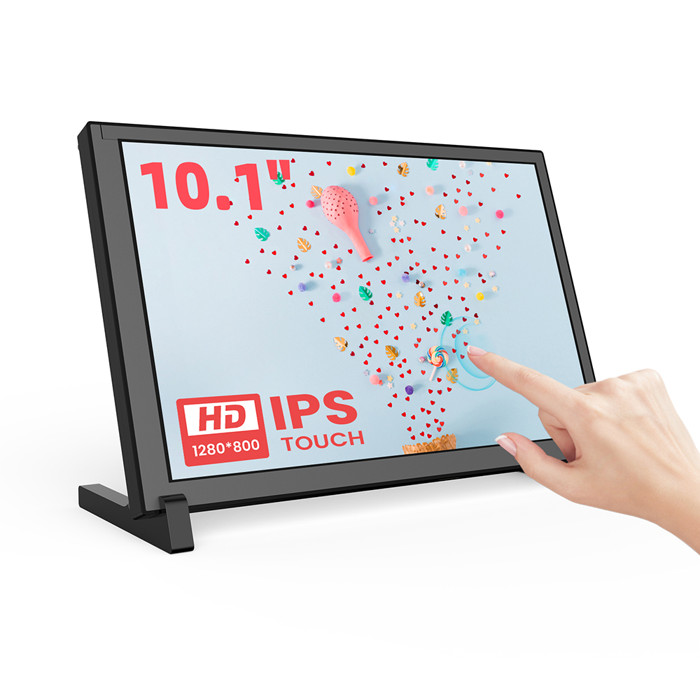 Gaming Monitor Curved - Portable HD 1280X800 Capacitive Touch Screen
