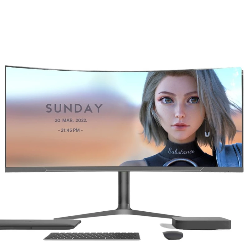 Gaming Monitor Curved - Curved Computer 32 Inch Monitor 38