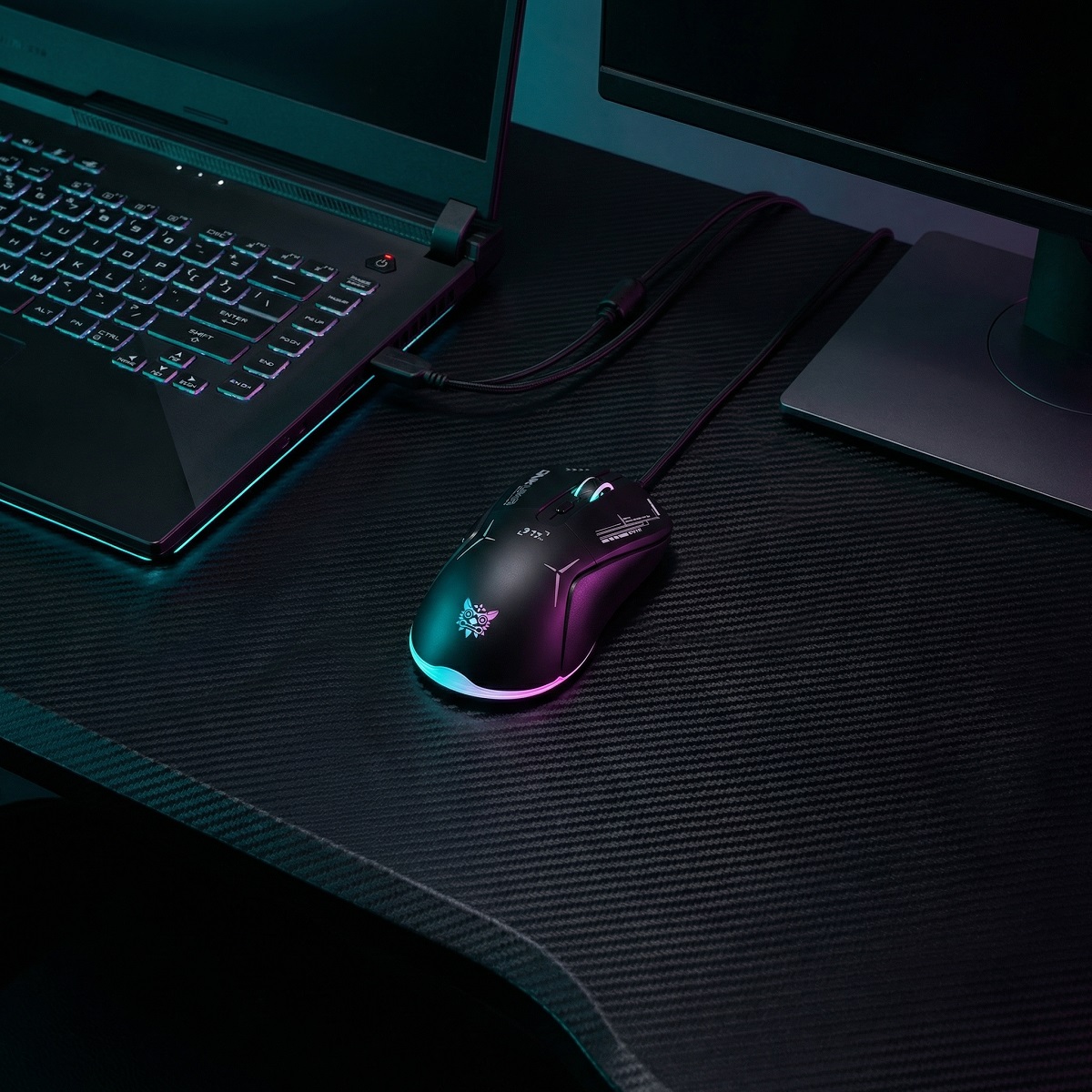 ONIKUMA CW917 Wireless Gaming  - Es5 Esports Rgb Gaming Mouse review and price