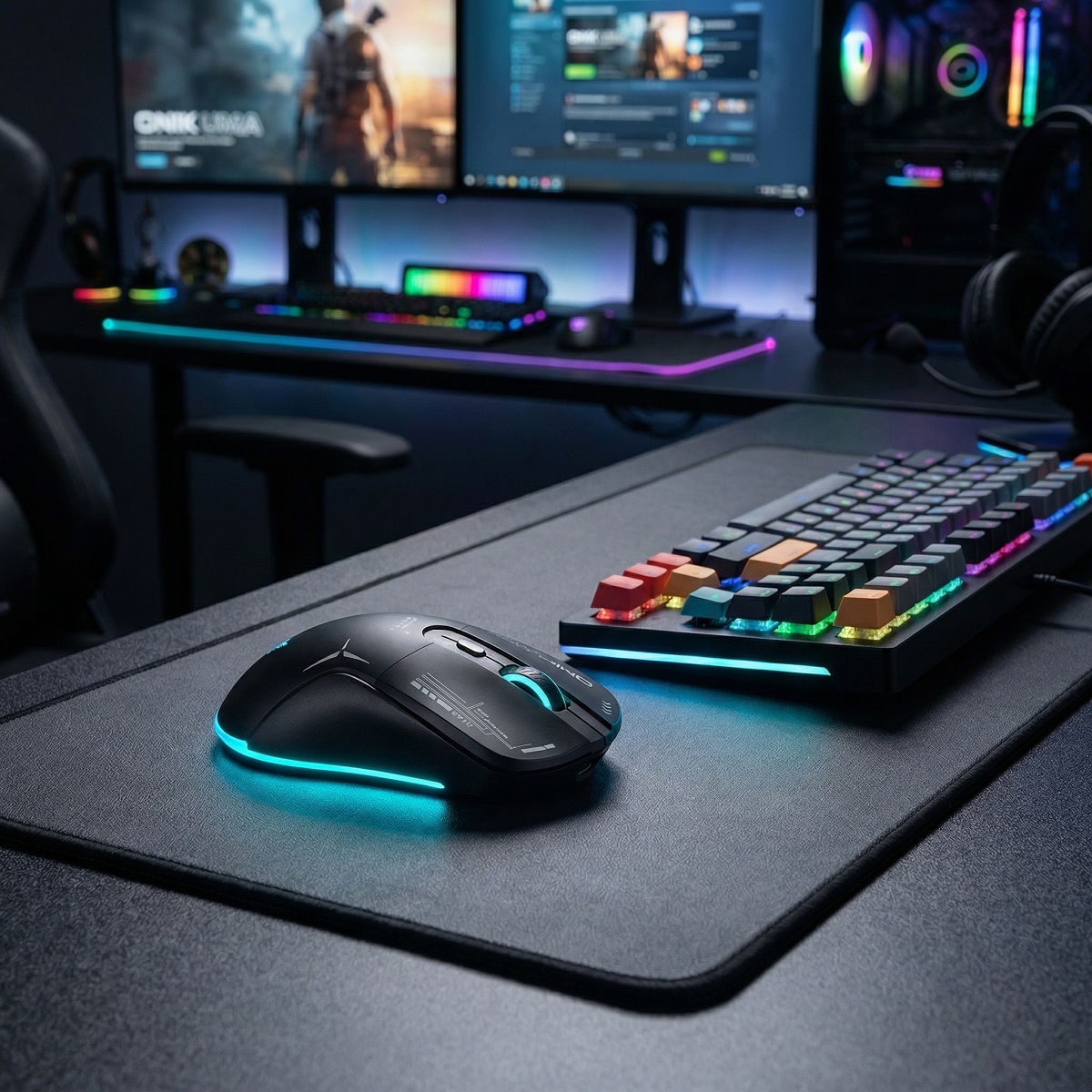 ONIKUMA CW917 Wireless Gaming  - Es5 Esports Rgb Gaming Mouse review and price