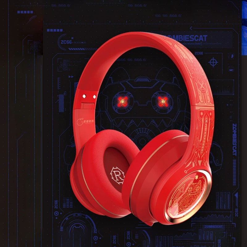 Zombies Cat Over-Ear Wireless  - Esports Gaming Video review and price