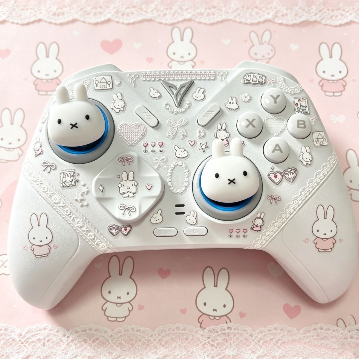 Cartoon Miffy Rabbit Cat Paw T - Controller Analog Stick review and price
