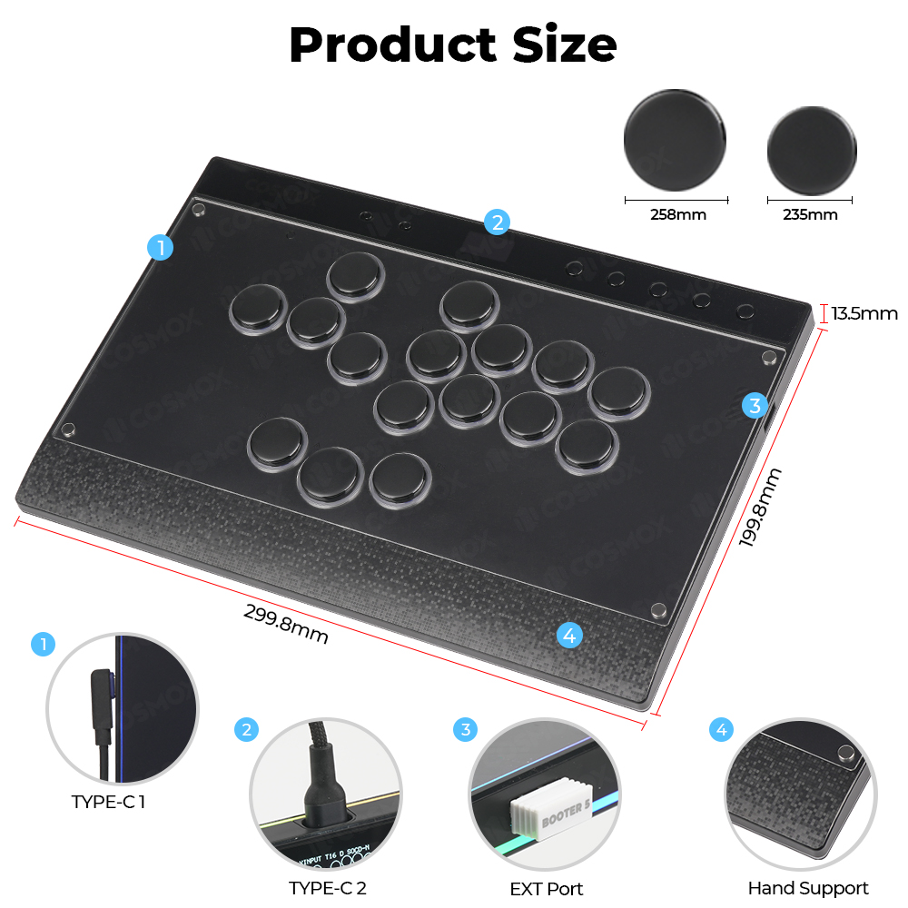 Haute42-COSMOX C16 Leverless C - Esports Gaming Controller review and price
