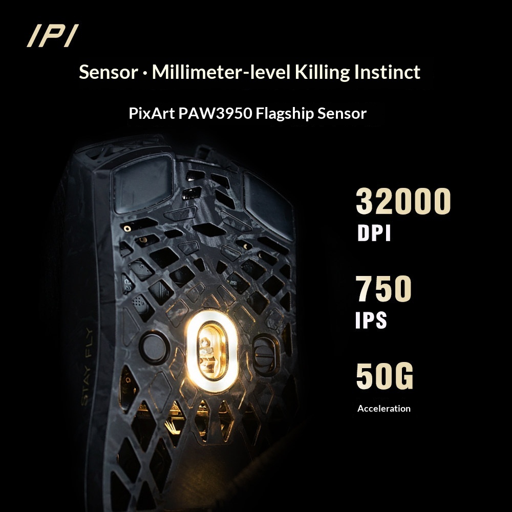 IPI FLY Carbon Fiber Wireless  - Esports Gaming Mouse Wireless review and price