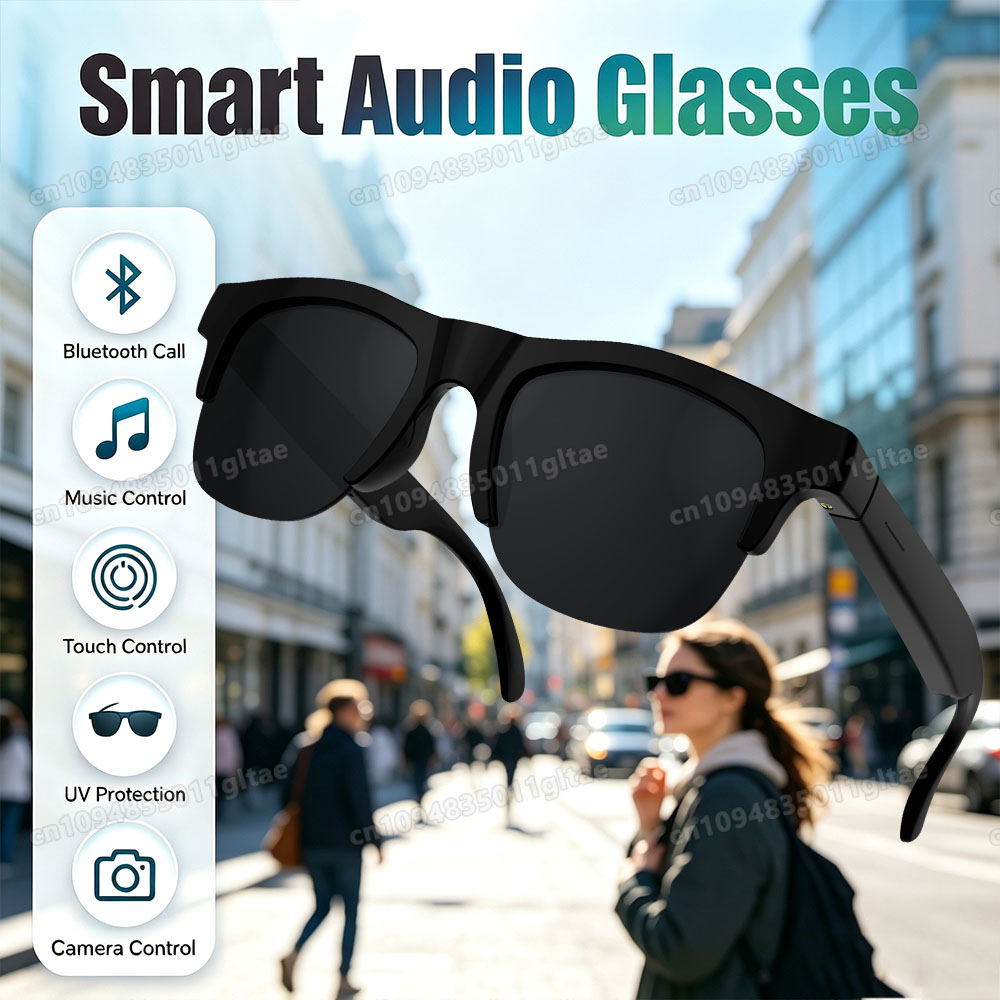 NEW Smart Glasses V5.3 Bluetoo - Esports Gaming Video review and price