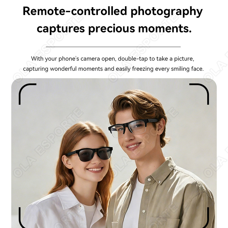 NEW Smart Glasses V5.3 Bluetoo - Esports Gaming Video review and price