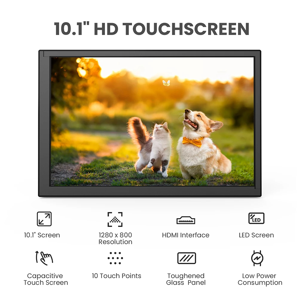 Portable HD 1280X800 Capacitiv - Gaming Monitor Curved review and price