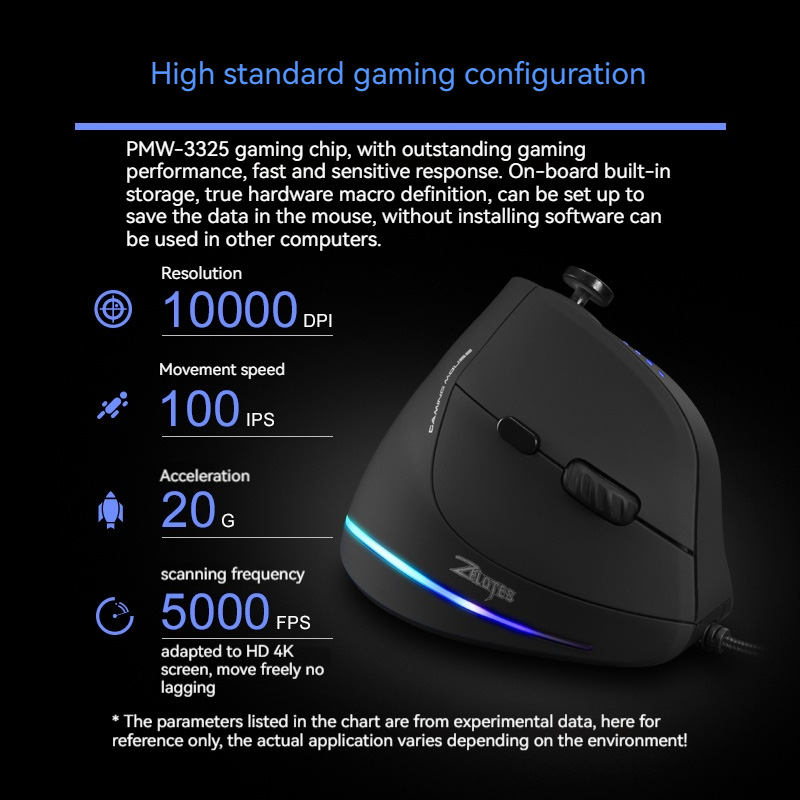 C-18 Vertical Gaming Mouse 100 - Es5 Esports Rgb Gaming Mouse review and price