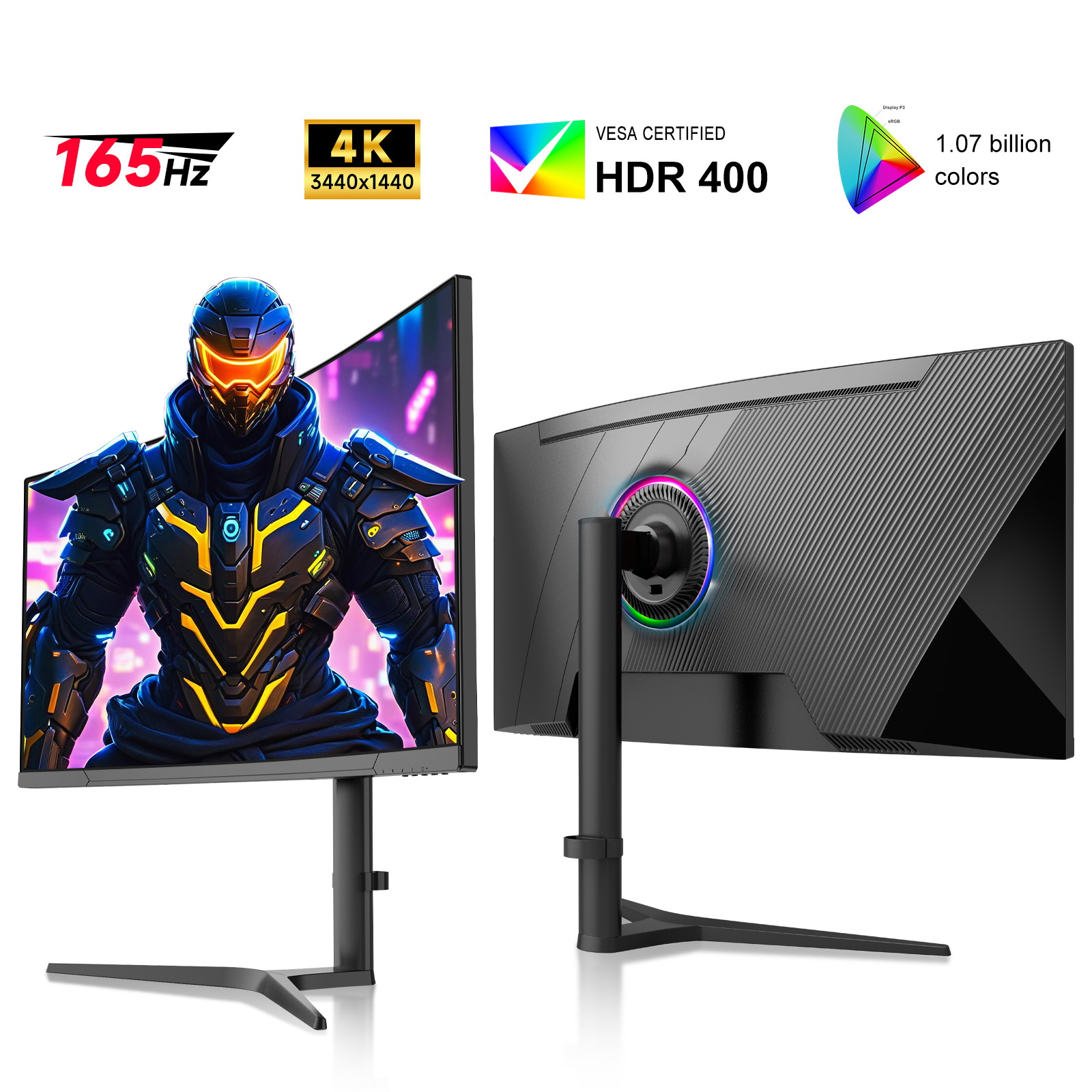 240hz 4k Curved 23.8 - 34 Inch - Gaming Monitor Curved review and price