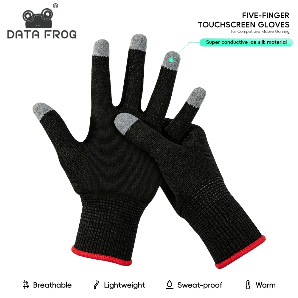 Data Frog Mobile Gaming Gloves - Esports Gaming Finger Sleeve review and price