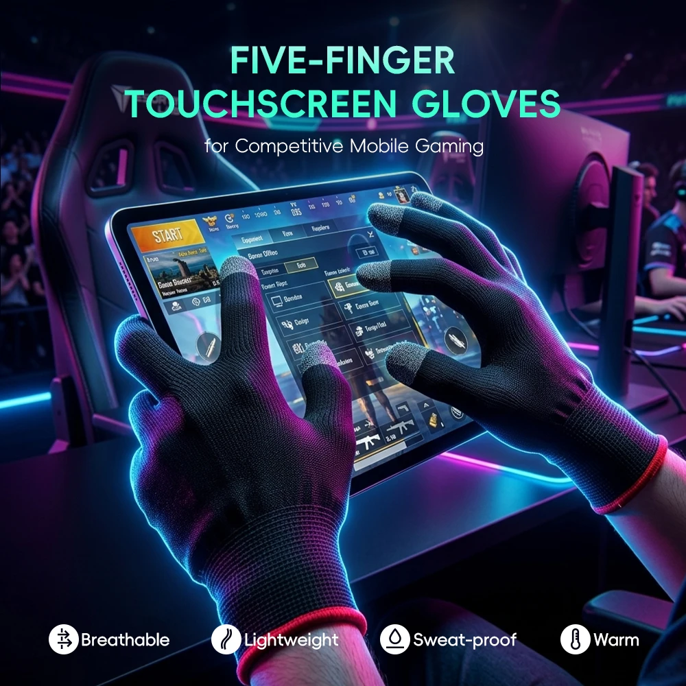 Data Frog Mobile Gaming Gloves - Esports Gaming Finger Sleeve review and price