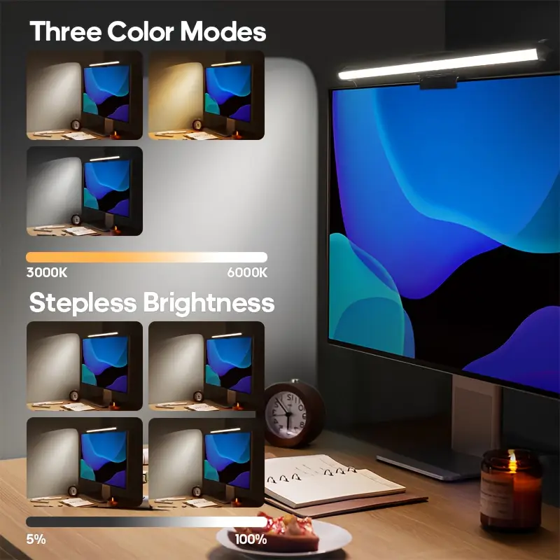 USB LED Desk Lamp Screen Hangi - Gaming Monitor Curved review and price