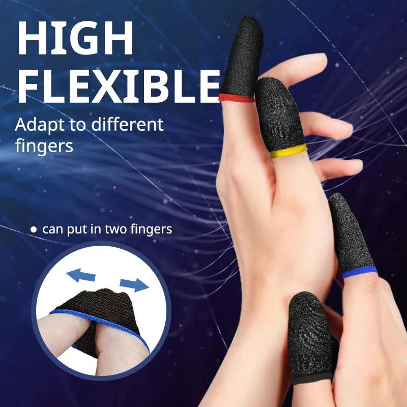 20PCS Knitted Gaming Finger Co - Esports Gaming Finger Sleeve review and price