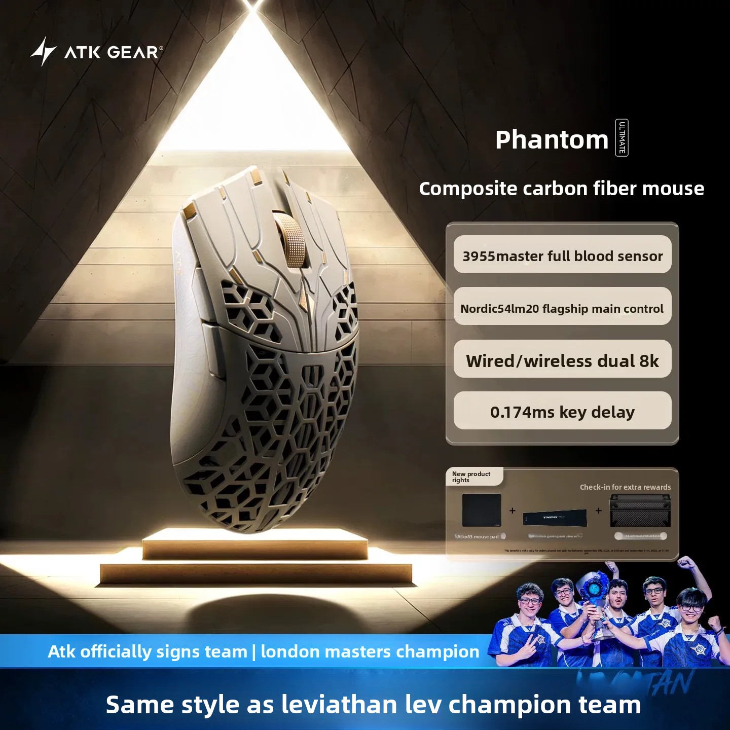 ATK Phantom Ultimate Gaming Mo - Ultimate Esports Gaming review and price