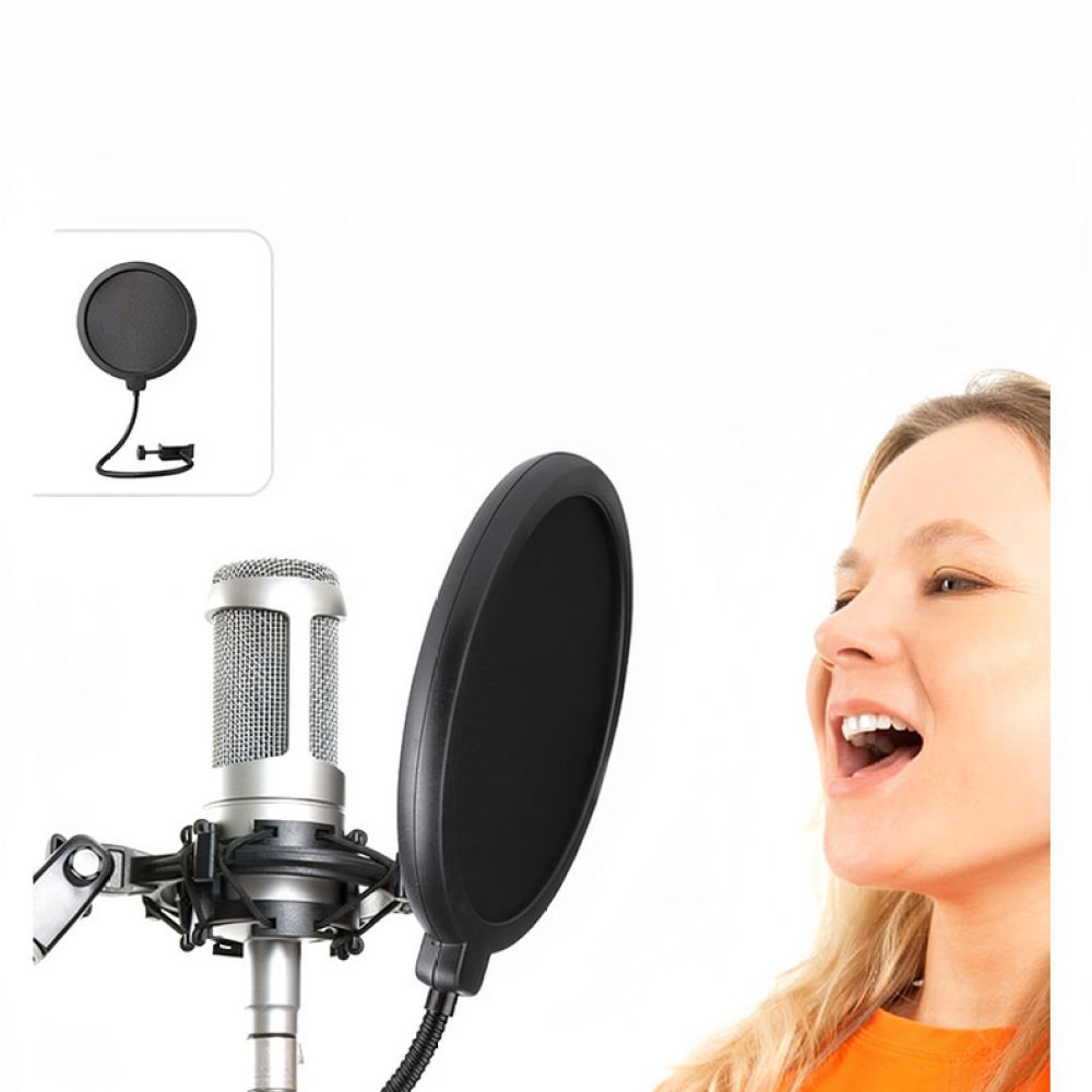 Studio Microphone Pop Shield F - Pop Filter Streamer review and price