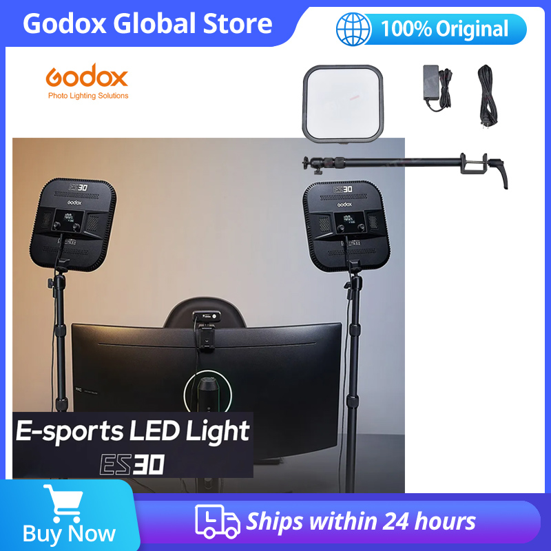 Godox LED Gaming Light ES30 E- - Esports Gaming Video review and price