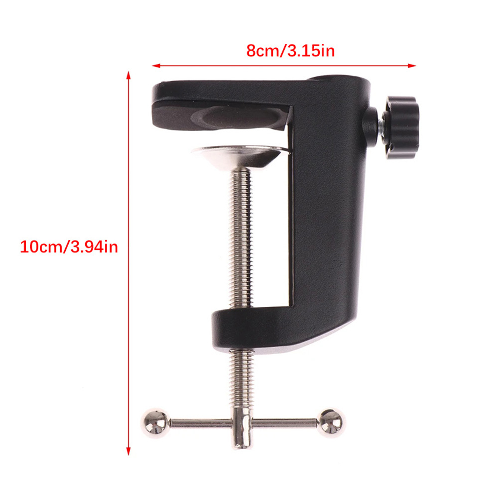 Desk Table Mount Clamp C-Shape - Microphone Arm Boom review and price