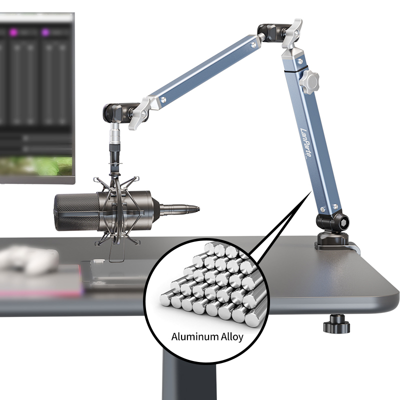 Aluminum Alloy Microphone Stan - Microphone Arm Boom review and price