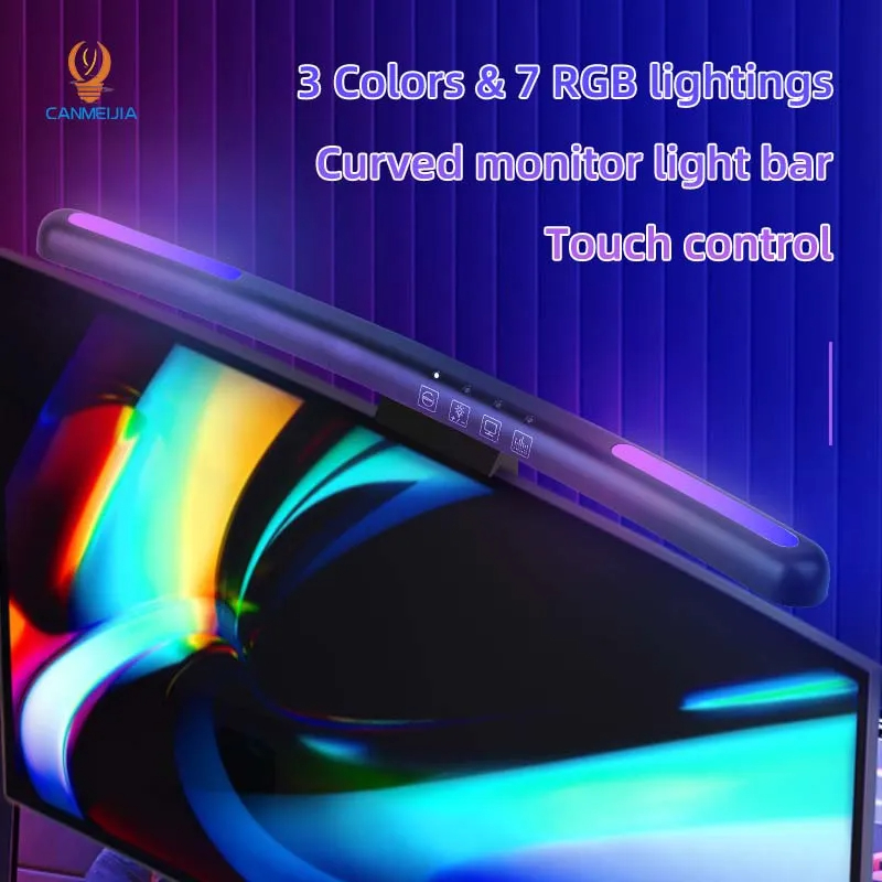 Curved LED Monitor Light Bar U - Gaming Monitor Curved review and price