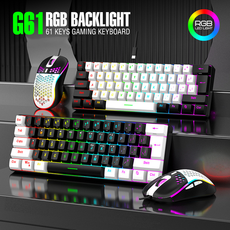 Keyboard and Mouse Sets 60% RG - Es5 Esports Rgb Gaming Mouse review and price