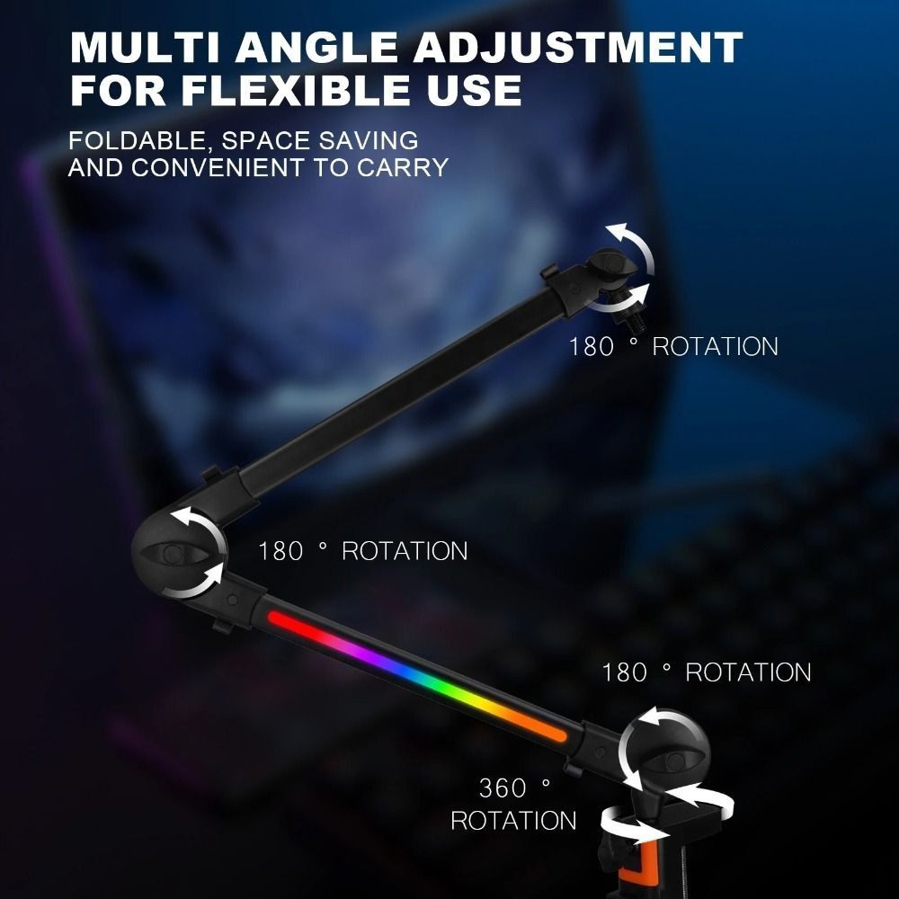 Professional 360° Rotation Mic - Microphone Arm Boom review and price